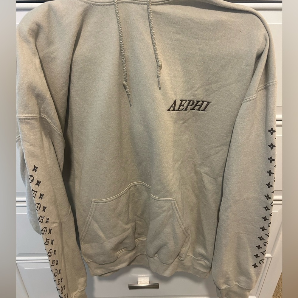 Alpha Epsilon Phi hoodie with embroidered aephi SIZE XL